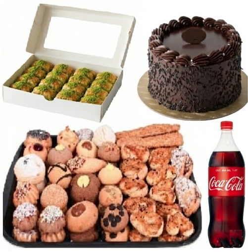 1 kg Fıstıklı Baklava Öne Çıkan 4-6 Kişilik Menü Adana pasta