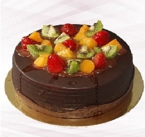 9-12 Kişilik Büyük Boy Taze Meyveli Pasta Adana pasta