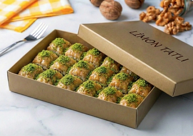 Damak Çatlatan 1000 Gr Fıstıklı Baklava Adana pasta
