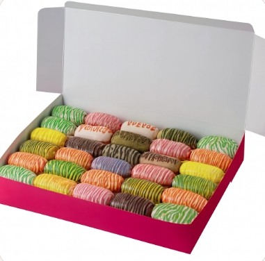 Karışık Ekler Pasta 2 Kg Özel Reçeteli Çikolatalı ve Meyveli 2000 gr Ekler Adana pasta