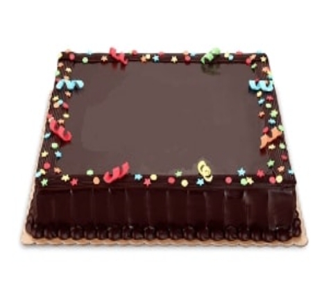 Özel Yapım 25 Kişilik Kare Dikdörtgen Çikolatalı Pasta Adana pasta