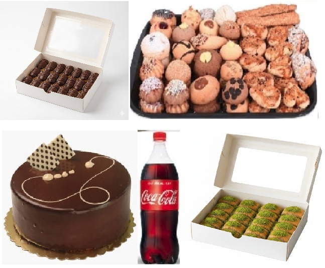 Taze Hazırlanan 5'li Pasta Menüsü Adana pasta