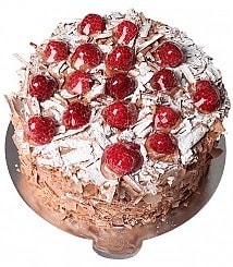 Taze Üretilmiş 6–9 Kişilik Çikolatalı Frambuazlı Yaş Pasta Adana pasta